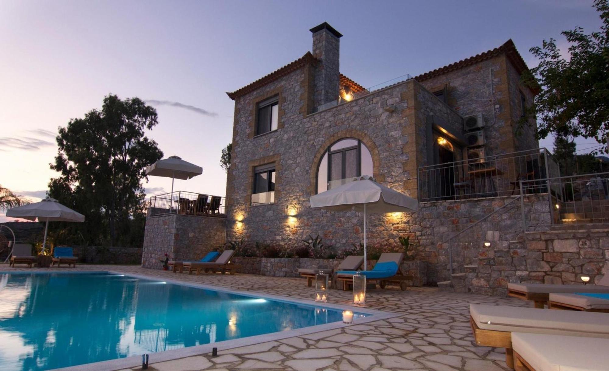 Elsa Villa By Elrin Villas Mani Neokhorion  Exterior foto